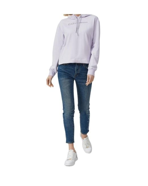 ARMANI EXCHANGE Blue Belt-Loop Jeans
