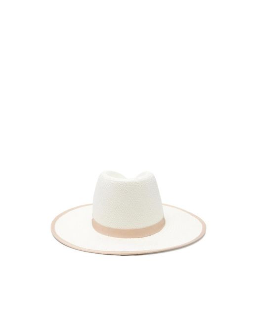 Max Mara White Wide-Brimmed Hat
