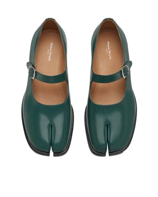 Maison Margiela Blue Tabi Mary-Janes