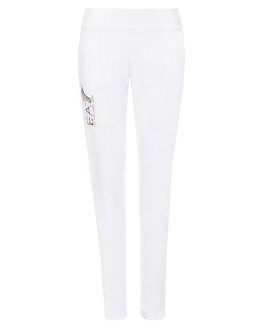 EA7 White Logo Details Sports Suit