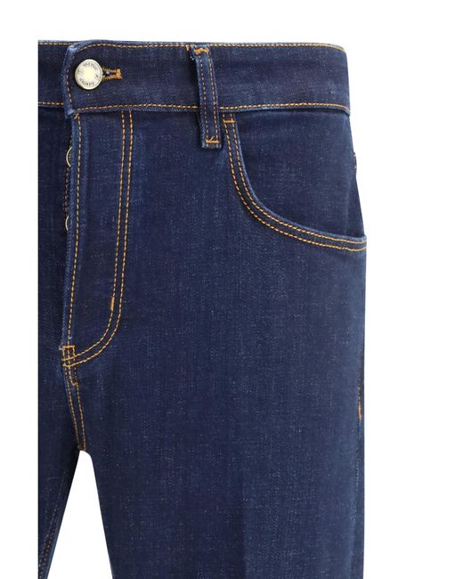 Pt Pantaloni Blue Pt Torino Reggae Five-Pocket Jeans for men