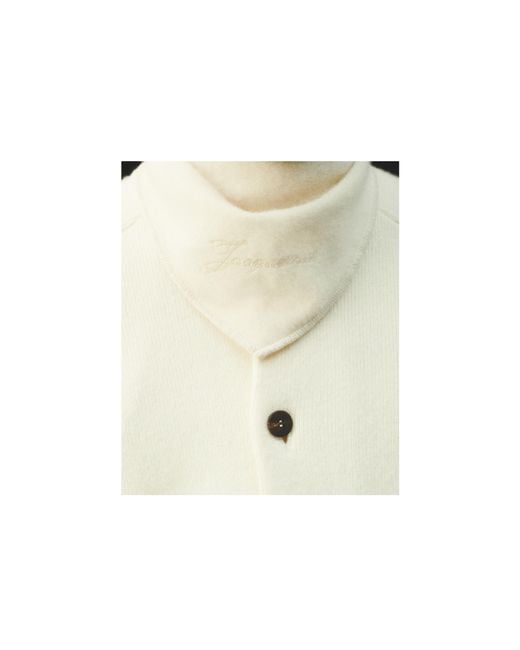 Jacquemus White The Cachemiro Bandana for men