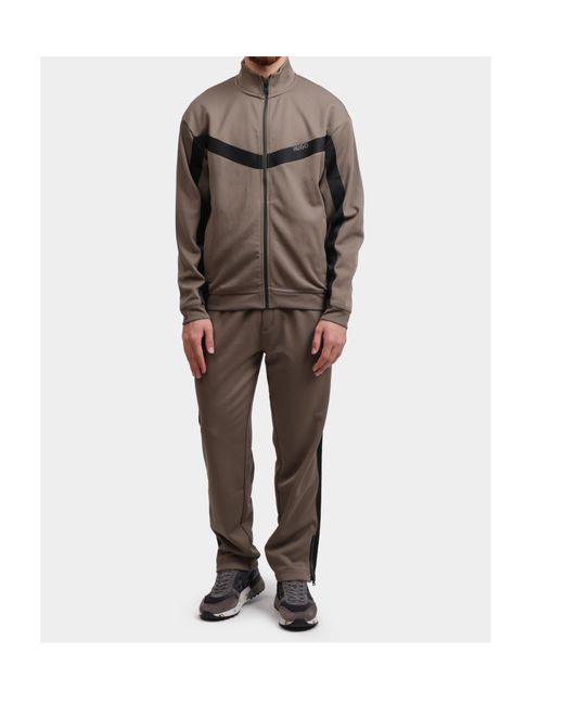 Boss Brown Long-Sleeved Sweatshirt for men
