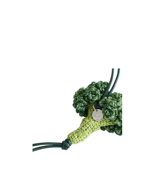 J.W. Anderson Green Hand-Crocheted Broccoli Charm for men