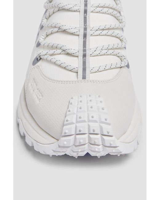 Moncler White Trailgrip Lite 2 Lace-Up Sneakers