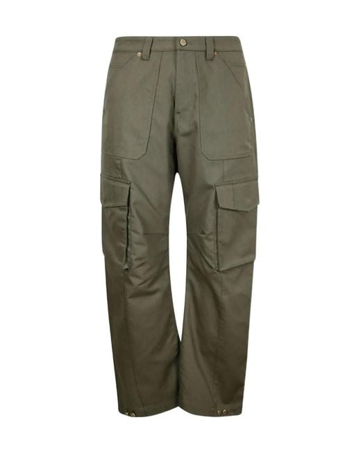 Golden Goose Deluxe Brand Green Cargo Pants for men