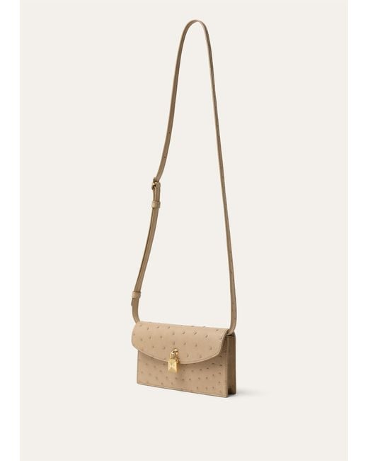 Loro Piana Natural Extra Pochette Shoulder Bag