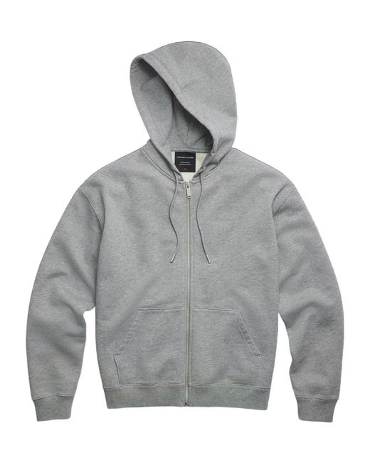 Canada Goose Gray Wander Full Zip Embroidered