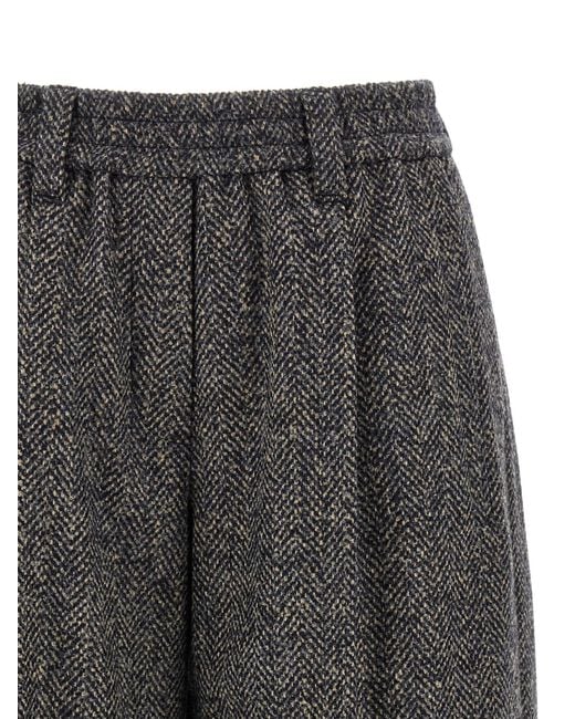 Brunello Cucinelli Gray Bermuda Shorts