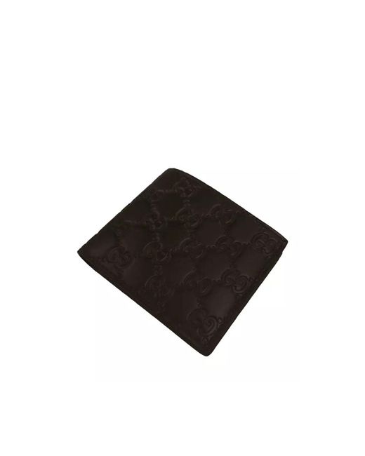 Gucci Black Embossed Wallet for men