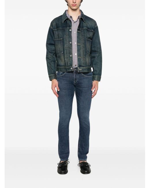 Dondup Blue George Slim Jeans for men