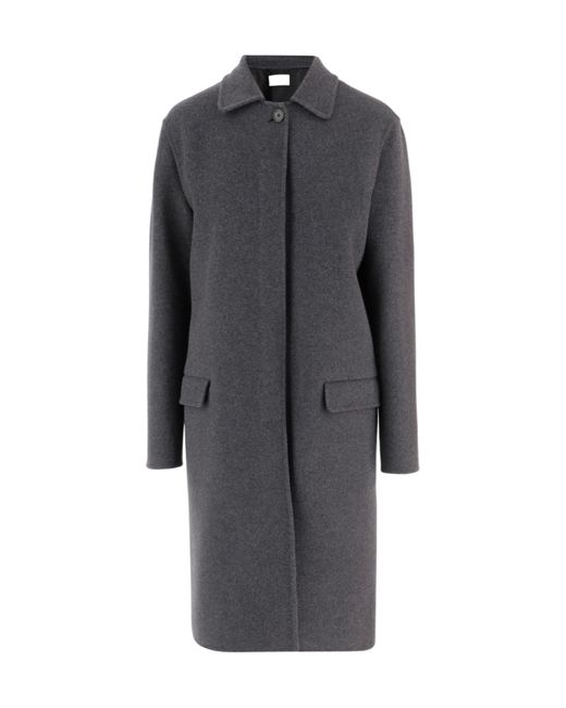 The Row Gray Long-Sleeved Coat