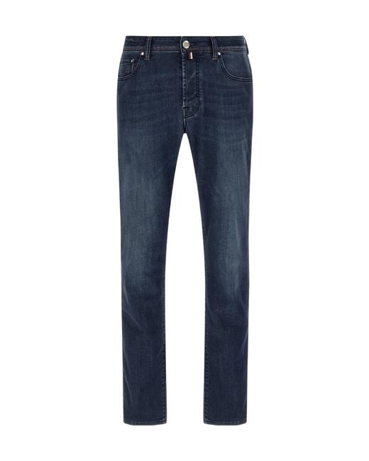Jacob Cohen Blue Bard Slim-Fit Jeans for men