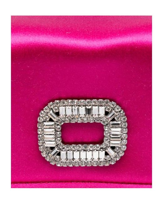 Roger Vivier Pink Pilgrim Mini Bag