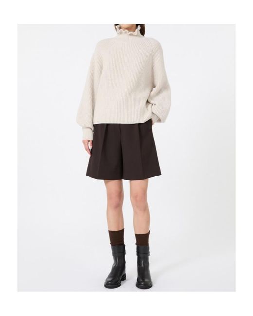 Max Mara Natural Relaxed-Cut Wool And Cashmere Sweater