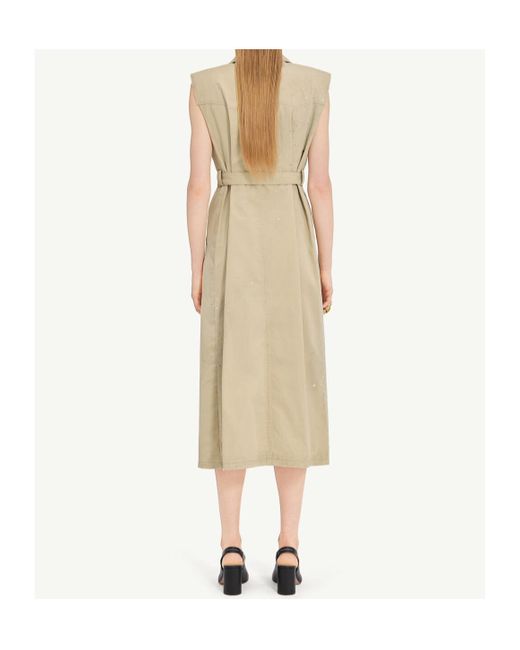 MM6 by Maison Martin Margiela Natural Double Breasted Waistcoat