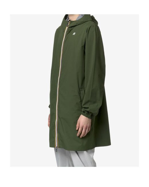 K-Way Green Thomas Parka for men