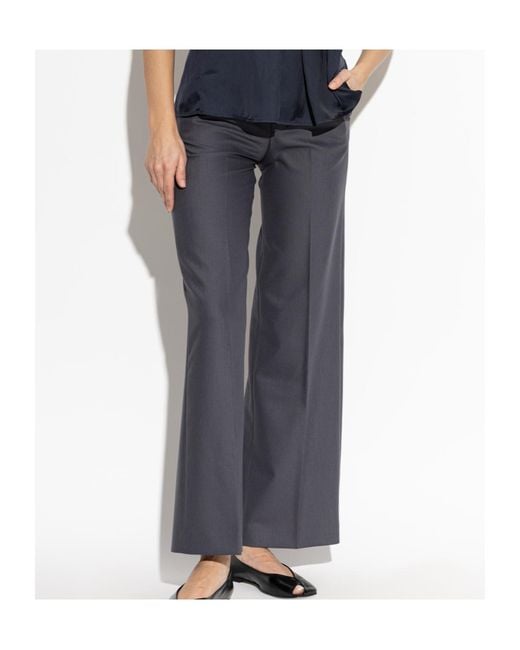 Zadig & Voltaire Blue Panol Straight Leg Trousers