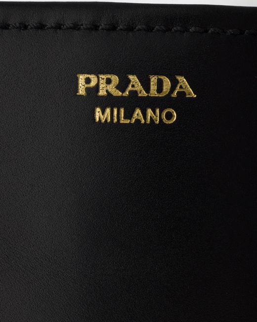 Prada Black Leather Boots