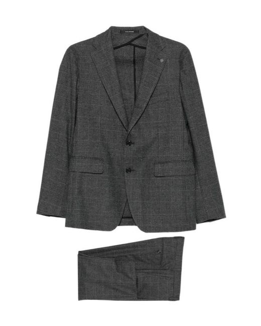 Tagliatore Gray Long-Sleeved Suit for men