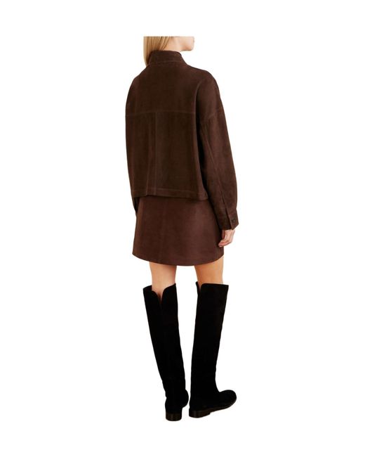 Arma Brown Suede Jacket