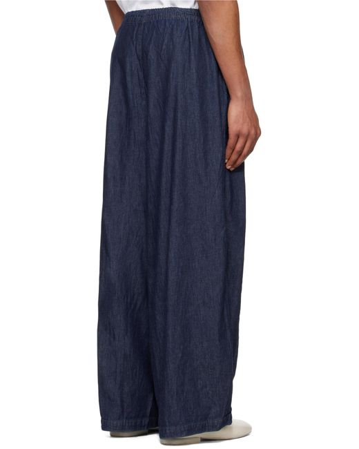 Needles Blue Drawstring Jeans for men