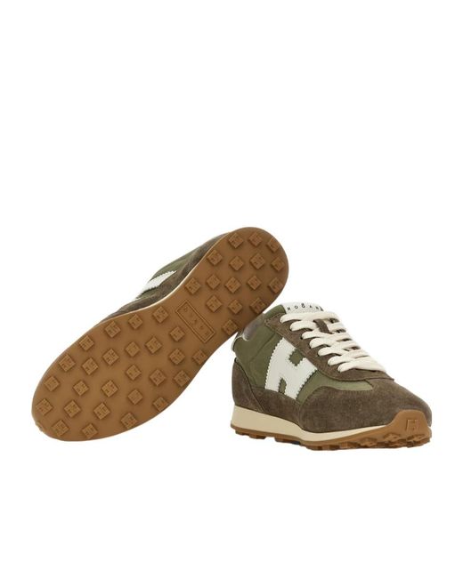 Hogan Green Sneakers Athletic