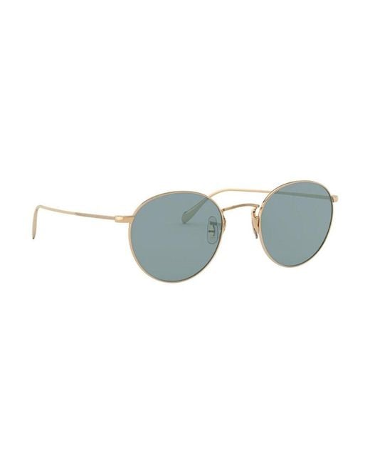 Oliver Peoples Blue Coleridge Sunglasses for men