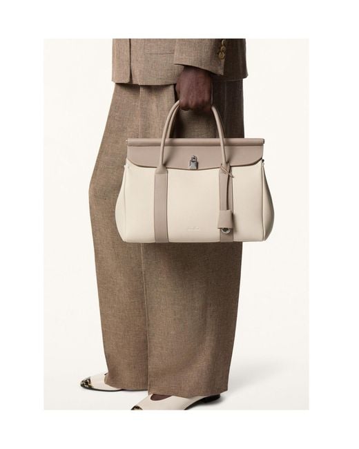 Loro Piana Natural Loom Bag L32