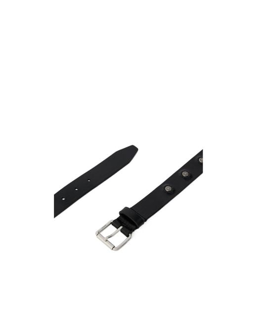 Lemaire White Marguerite Studded Belt for men