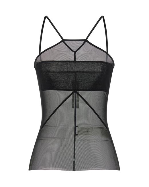 Rick Owens Black Sl Combo Top