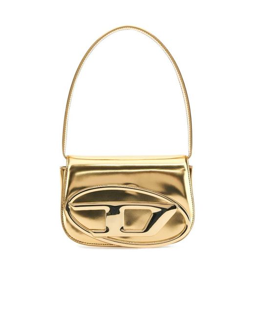 DIESEL Metallic 1Dr-Iconic Mirrored Shoulder Bag