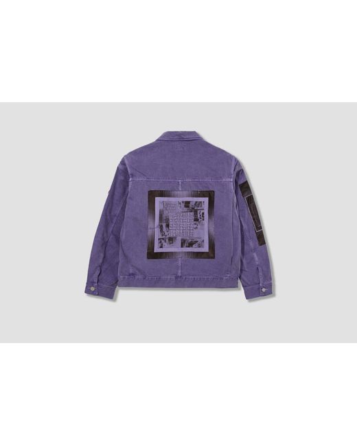 Cav Empt Purple Long Sleeve Jacket for men