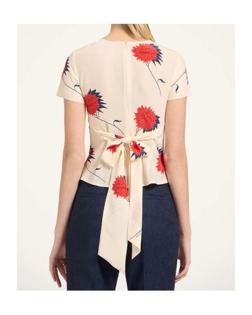 LaDoubleJ Multicolor Chignon Top