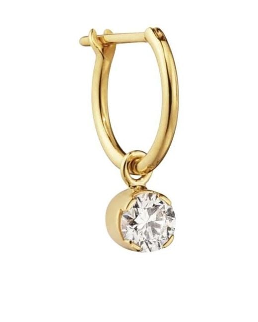 Sophie Bille Brahe Metallic Lily's Single Diamond Earring