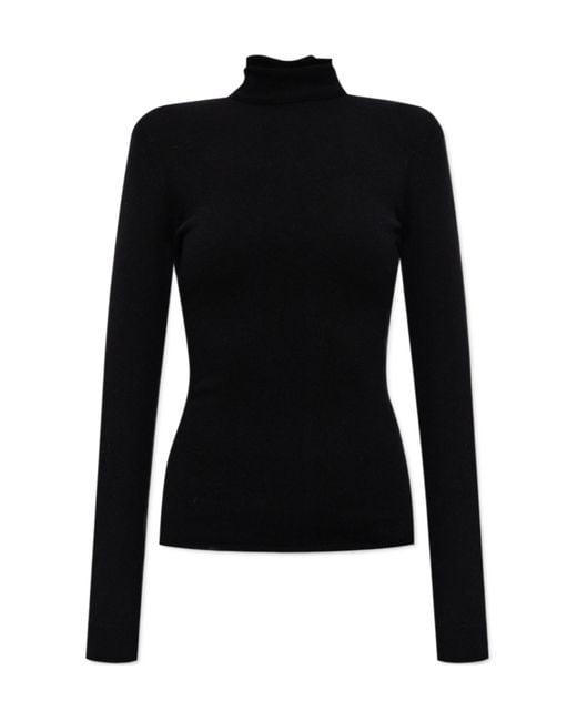 Givenchy Black Turtleneck Long-Sleeve Sweater