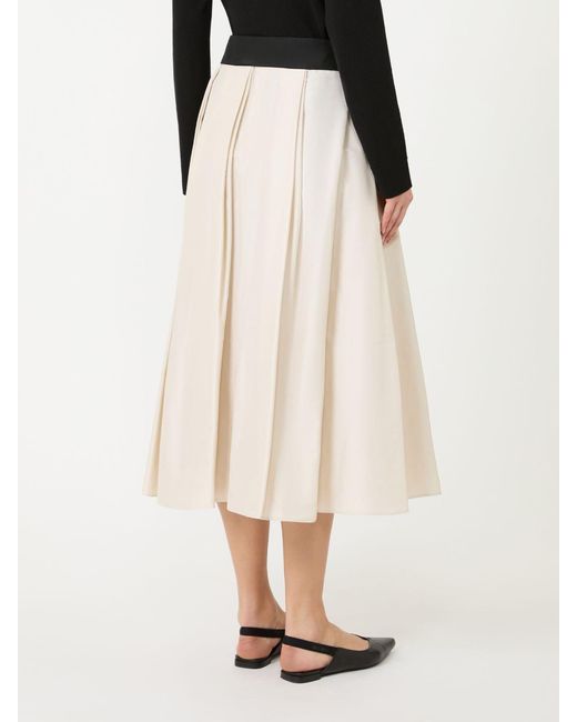 Max Mara White 'S Smmbaschi Skirt