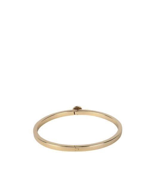 COACH White Hinged Bracelet
