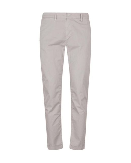 Re-hash Gray Belt Loops Slacks for men