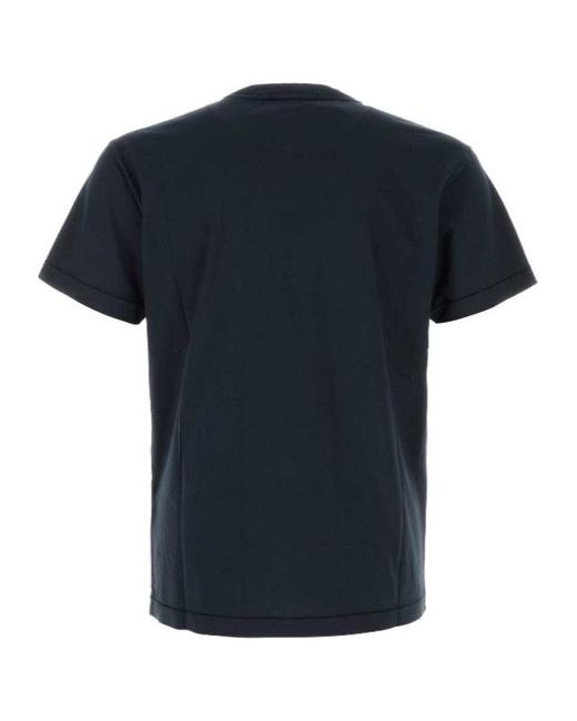 Stone Island Black Short Sleeve Crewneck T-Shirt for men