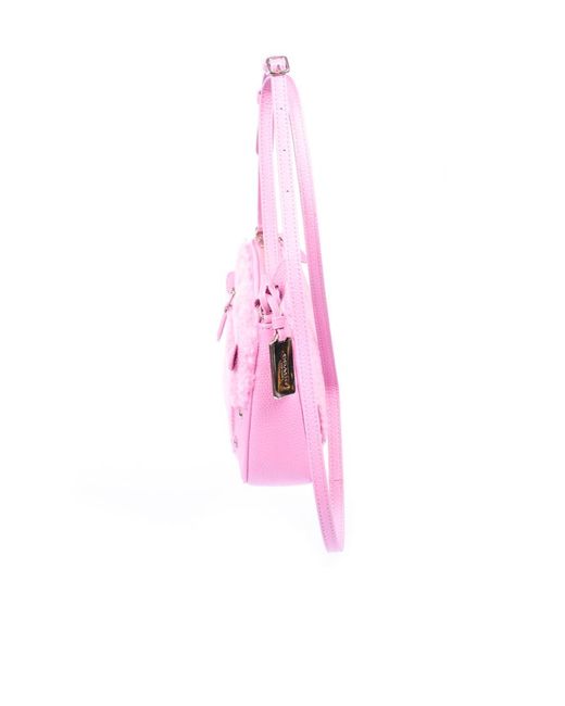 COACH Pink Logo Cross-Body Bag