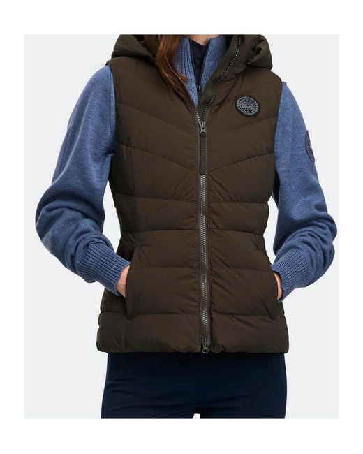 Canada Goose Brown Clair Padded Gilet