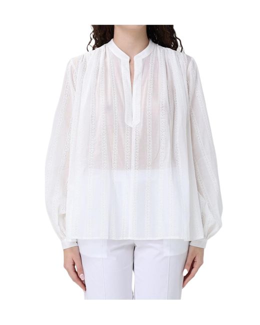 Semicouture White Semi Couture Nahia Knit Jumper