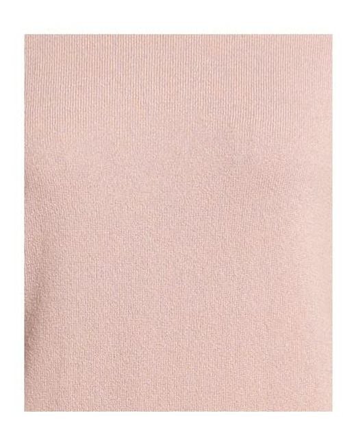 Brunello Cucinelli Pink Solidcolor Lightweight Cashmere Sweater