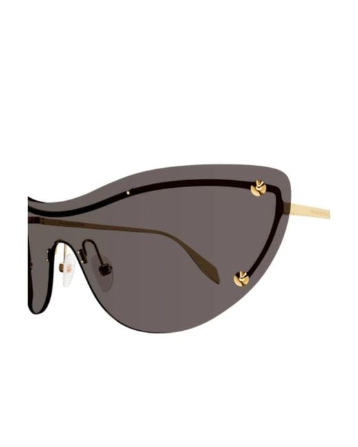 McQueen Multicolor Eyewear Frameless Sunglasses