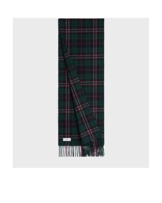Céline Blue Triomphe Scarf for men