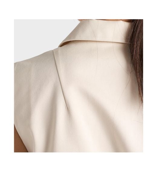 Prada Natural Chino Mini-Dress