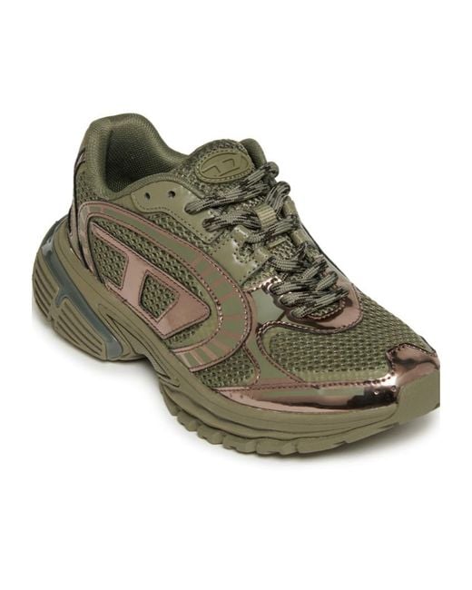 DIESEL Green S-Pro-V-Dense Sneakers