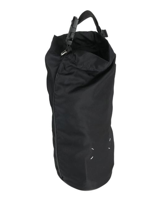 Maison Margiela Black Minimalist Medium Backpack
