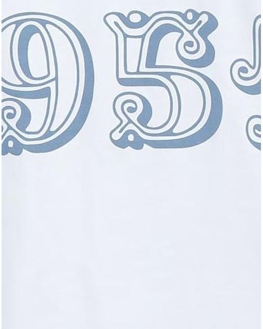 Max Mara Blue Minimal Printed T-Shirt